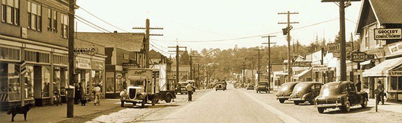 14th Street and Marine Drive – 1940